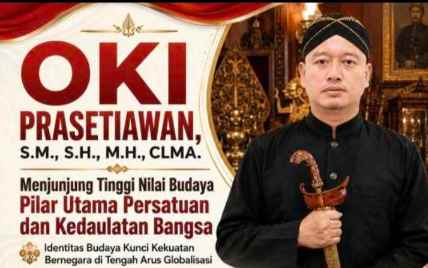 OKI PRASETIAWAN, S.M., S.H., M.H., CLMA.: Budaya Bangsa Menjadi Fondasi Kuat Dalam Menjaga Persatuan dan Jati Diri Nasional IMG_20260623_082222.jpg
